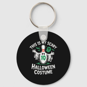 Lustige Geister-Bowling-Liga-Team-Halloween-Humor- Schlüsselanhänger