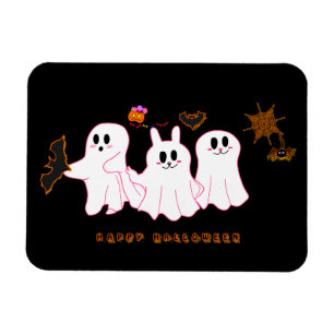 Lustige Geister posieren für ein Foto   Foto-Magne Magnet