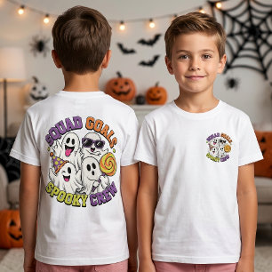 Lustige Geistermannschaft Ziele Spukige Crew Hallo T-Shirt