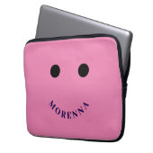 Lustige gelbe Laptoptasche Laptopschutzhülle (Vorderseite Links)