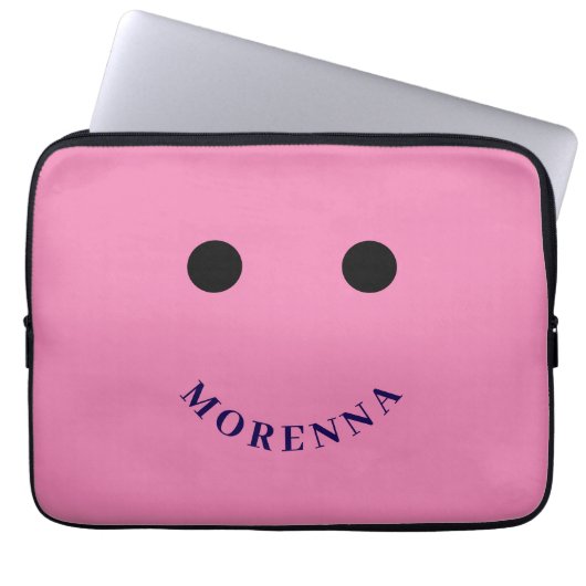 Lustige gelbe Laptoptasche Laptopschutzhülle (Vorderseite)