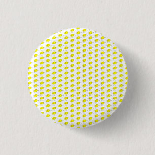 Lustige gelbe Vögel Doodle Button