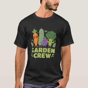 Lustige Gemüsefiguren der Gartenmannschaft T-Shirt