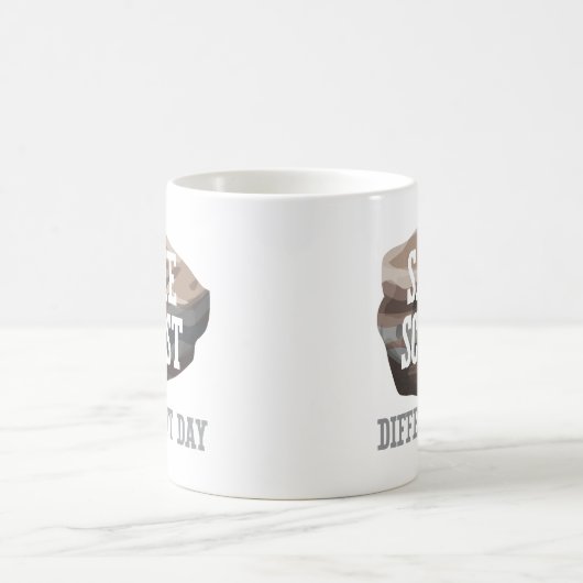 Lustige Geologie der gleiche Schiefer Kaffeetasse (Mittel)