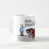 Lustige George- BushTasse Kaffeetasse (Vorderseite Links)