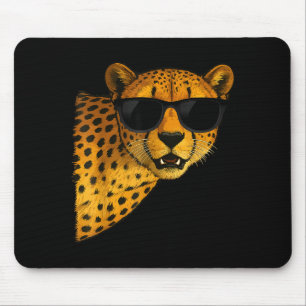Lustige Gepard-Kunst für Männer Frauen Kinder Tier Mousepad