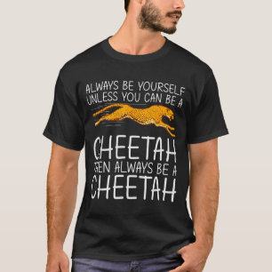 Lustige Gepard-Kunst für Männer Frauen Kinder Tier T-Shirt