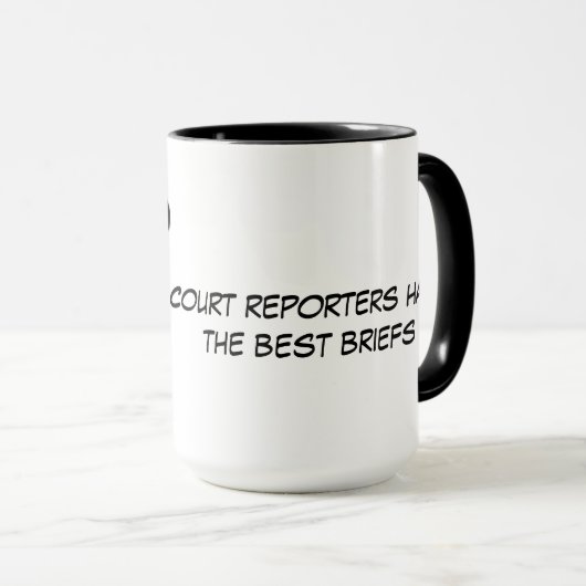 Lustige Gerichtsschreiber "haben die besten Tasse (VorderseiteRechts)