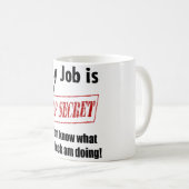 Lustige Geschenk-Bürozubehöre Arbeitskraft der Kaffeetasse (VorderseiteRechts)