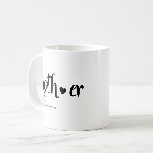 Lustige Geschenk-Idee der Kaffeetasse (Vorderseite Links)