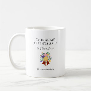 Lustige Geschenke für Coach von Kunden ausgesucht  Kaffeetasse