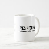 Lustige Geschenke für Geburtshelfer u. Hebammen Kaffeetasse (VorderseiteRechts)