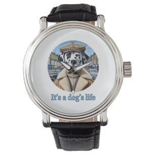 lustige Geschenke für Hundefreunde Klassischer T - Armbanduhr