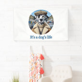 lustige Geschenke für Hundefreunde Klassischer T - Banner (Insitu)