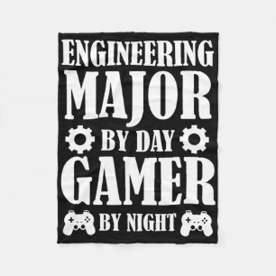 Lustige Geschenke für Ingenieurstudenten und Gamer Fleecedecke