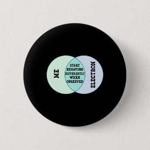 Lustige Geschenke für Wissenschaftslehrer und Kind Button