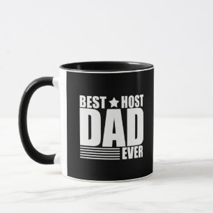 Lustige Geschenkidee zum Vatertag Bester Gastgeber Tasse