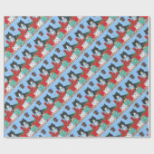 Lustige Geschenkpapier (Flach)