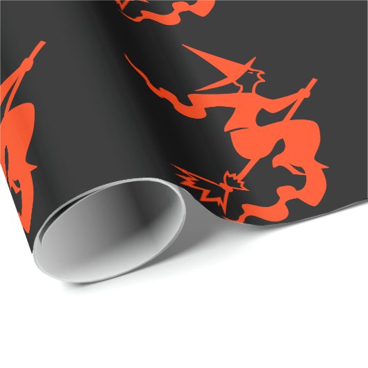 Lustige Geschenkpapier (Rolleneckpunkt)