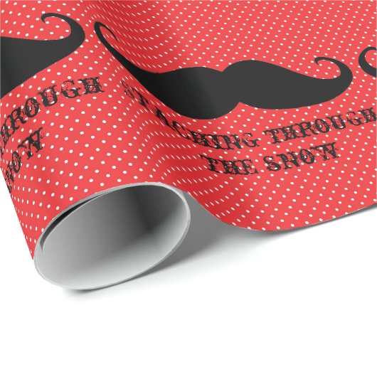 Lustige Geschenkpapier (Rolleneckpunkt)