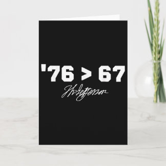 Lustige Geschichte 76 67 Thomas Jefferson Sechs Si Karte