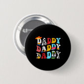 Lustige Geschichte Daddy Toy Boy Geschichte Dad Va Button (Vorne & Hinten)