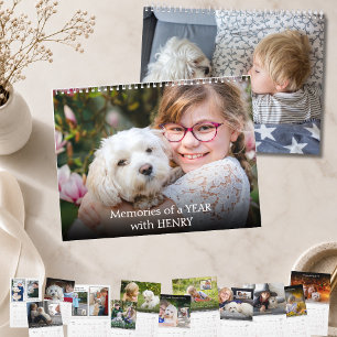 Lustige Geschichte Ihrer Familienfoto-Weihnachtsge Kalender