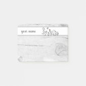 lustige gesellen Post-it Klebezettel (Vorderseite)