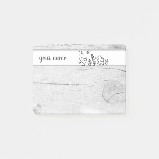 lustige gesellen Post-it Klebezettel (Vorderseite)