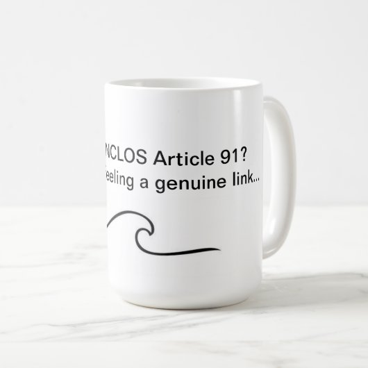 Lustige GesetzesTasse - Gesetzesaufnahmen-Linie Kaffeetasse (VorderseiteRechts)