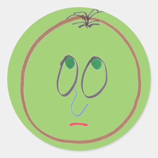 Lustige Gesichter Aufkleber (Vorderseite)