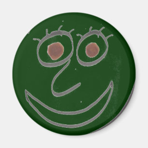 Lustige Gesichter Magnet