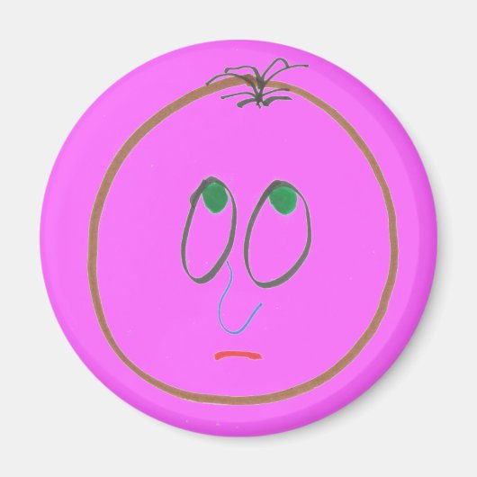 Lustige Gesichter Magnet (Vorne)