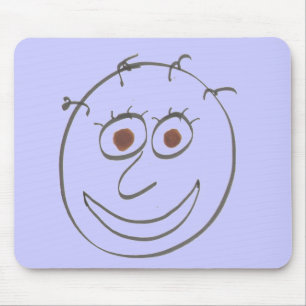 Lustige Gesichter-Mauspad Mousepad