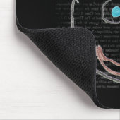 Lustige Gesichter-Mauspad Mousepad (Ecke)