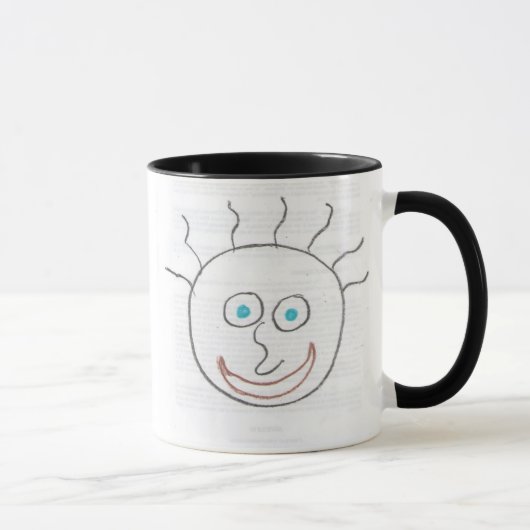 Lustige Gesichter Tasse (Rechts)