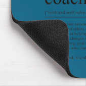 Lustige Gesundheits-Coach-Zitat-Definition Mousepad (Ecke)