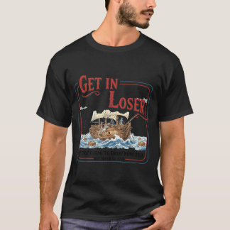 Lustige Get In Going To Drop Some Tea 1773 Geschic T-Shirt