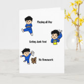 lustige get well soon card karte (Gelbe Blume)