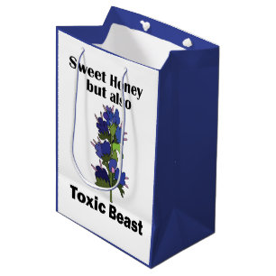 Lustige Giftschlangen-Blaue Natter Süßer Honig Tox Mittlere Geschenktüte