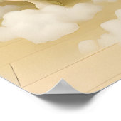 Lustige Giraffe Badezimmer Druck, Giraffe In Badew Poster (Ecke)