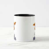 Lustige Giraffe Kaffeetasse Hilarisches Tiergesche (Zentrum)