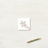 Lustige Giraffe Post-it® Notizen (Auf Schreibtisch)