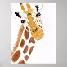 Lustige Giraffe