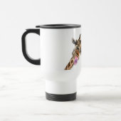 Lustige Giraffe-Reisebecher mit auffälligem Text Reisebecher (Links)