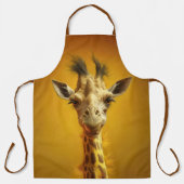 Lustige Giraffe Schürze (Vorderseite)