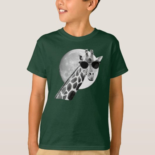 Lustige Giraffe T-Shirt (Vorderseite)
