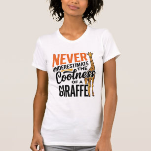 Lustige Giraffe Zitat Vintage Vektor T-Shirt Desig
