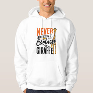 Lustige Giraffe Zitat Vintage Vektor T-Shirt Desig Hoodie