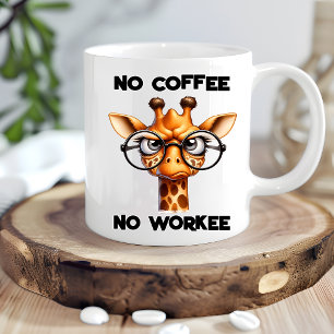 Lustige Giraffen-Humor-Geschenk - Hilarisches Hund Tasse